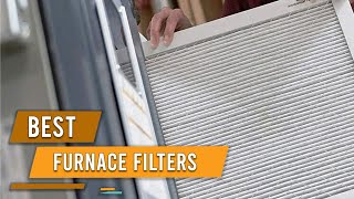 Top 5 Best Furnace Filters Review 2023  For AllergiesDustPetsAir Flow amp Home [upl. by Veronike]