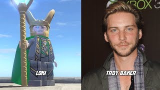 Characters and Voice Actors  Lego Marvel Super Heroes [upl. by Aloek967]