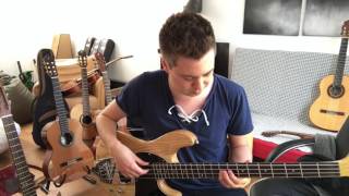 Powerslave bass solo  Iron Maiden  Thomas ZwijsenNylon Maiden [upl. by Nugent]