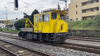 Lok Samstagern Tm 232 005 von C Vanoli AG in Bülach [upl. by Tarttan440]