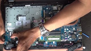 HP Notebook  How to replace Speakers [upl. by Conover]