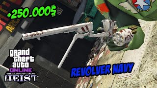 How to unlock navy revolver Gta 5 online [upl. by Azilem586]