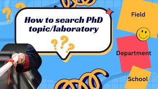 How to Choose the Right PhD Lab and Research Topic to Secure a Scholarship [upl. by Ebert]