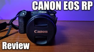 Canon EOS RP for Video Review  Kit Lens RF 24105mm f471 [upl. by Ofelia]