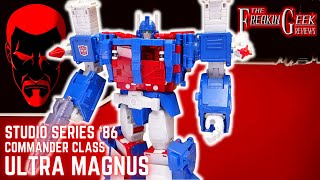 Studio Series 86 Commander ULTRA MAGNUS EmGos Transformers Reviews N Stuff [upl. by Philipps341]