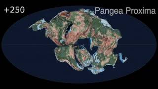 An Atlas of Phanerozoic Paleogeographic Maps Future Pangea Proxima [upl. by Vi]