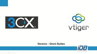 3CX Vtiger CRM Integration [upl. by Latreshia]