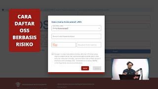 Cara Daftar OSS Berbasis Risiko [upl. by Steinke]