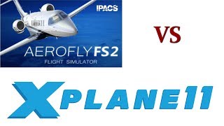 XPlane 11 Vs AeroFly Fs 2 PC  Overall Comparision  Trailers 2018 [upl. by Airres]