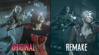 Until Dawn Remake vs Original Final EncounterEnding Comparison 4K [upl. by Cerelia]