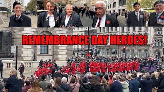 Meeting The Remembrance Day Heroes Thank You For Your Service 2024 [upl. by Lamphere]