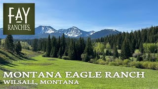 SOLD  Montana Ranch For Sale  Montana Eagle Ranch  Wilsall MT [upl. by Ananna]