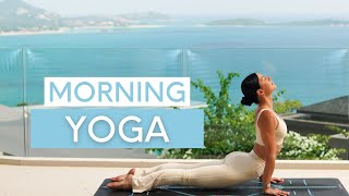 15 MIN MORNING YOGA FLOW  Feel Good Yoga Flow [upl. by Whitman]