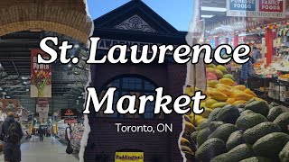 Exploring St Lawrence Market  The Peameal Bacon amp Lobster Roll Experience [upl. by Airottiv753]