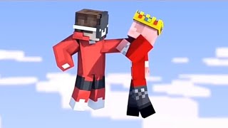 tecnoblade vs dream minecraft animation  believer full video link in description minecraft [upl. by Ahtennek]