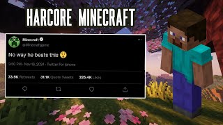 Minecraft is sooo hard  Minecraft Hardcore [upl. by Enrev]