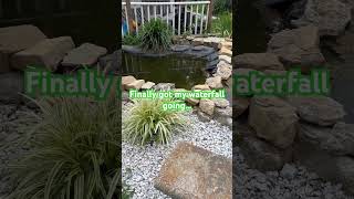 My backyard get away backyard getaway fishpond landscape soothing [upl. by Hurley]