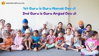 The Gurus Song  Sikh Nursery Rhyme in English [upl. by Airdni]