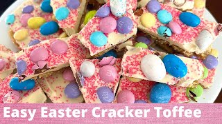 Bunny Bark  Easter Cracker Toffee [upl. by Cyn]