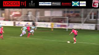 MATCH HIGHLIGHTS  Inverurie Locos 0 v Buckie Thistle 0 [upl. by Aiynot]