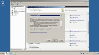 Installing Active Directory  Windows Server 2008 R2 [upl. by Sirtimed]