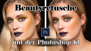 BeautyRetusche mit der Photoshop KI  geht das [upl. by Nnaeirb]