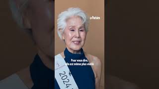 À 81 ans elle participe à Miss Univers [upl. by Ahseekal]