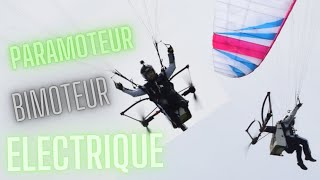 Christophe nous parle du paramoteur bimoteur électrique DRAGONFLY [upl. by Airotcivairam51]