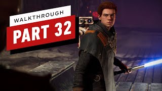 Star Wars Jedi Fallen Order Walkthrough  Fortress Inquisitorius Trilla Final Boss Fight Part 32 [upl. by Rudyard]