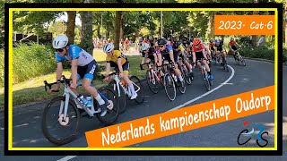 Dutch National Championship U 14  NK Jeugdwielrennen 2023 Oudorp cat6 [upl. by Nawj221]