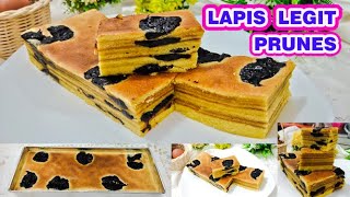 Cara Membuat Lapis Legit Prunes  Easy and Simple GA SUSAH BUATNYA [upl. by Nerty]