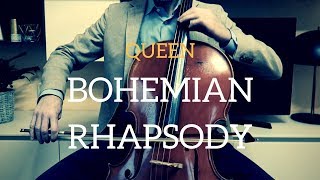 Queen  Bohemian Rhapsody for cello and piano COVER [upl. by Wall]