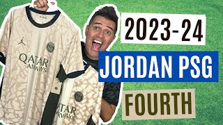 🔥 Jordan 202324 PSG FOURTH SHIRT REVIEW  Stadium DriFit vs Match DriFitADV  ALL JORDAN PSG KITS [upl. by Farrison247]