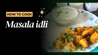 Healthy masala idli fry recipe food recipe agra cooking [upl. by Wilmer]