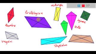 The diagonals of a quadrilateral [upl. by Wahs]