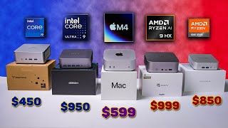 M4 Mac Mini vs Intel and AMD Flagships – Its Not Even Close [upl. by Yartnoed]