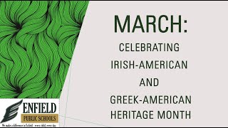 Greek and Irish American Heritage Month March 2024 [upl. by Assirhc]