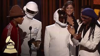 Daft Punk Win Record of the Year  GRAMMYs [upl. by Nonnahsed777]