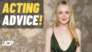 Celebrity  Dakota Fanning shares acting tips for child actors [upl. by Eidob]