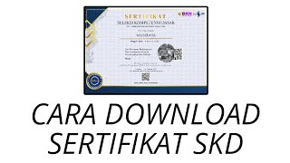 CARA DOWNLOAD SERTIFIKAT UJIAN SKD CPNS DAN PPPK [upl. by Mahla]