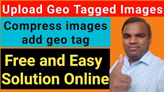 How to add geo tag into image  Uploading valid geo tagged image for cbse  perfect geo tag images [upl. by Jase484]