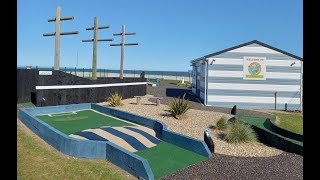 Loftys Crazy Golf in Seaton Carew April 2021 [upl. by Jochebed]