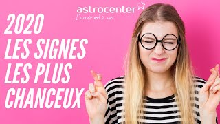 Horoscope 2020 les signes astro les plus chanceux [upl. by Nerag]