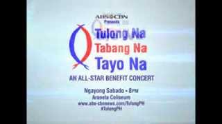 ABSCBN Presents Tulong Na Tabang Na Concert Nov 16 2013 TulongPH [upl. by Novar95]