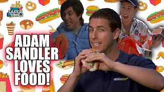 Adam Sandler Loves Food  A Tribute to Product Placement [upl. by Nylicaj]