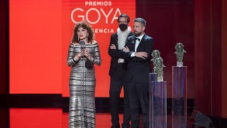 Las Leyes de la Frontera gana el Goya 2022 a Mejor Maquillaje y Peluquería [upl. by Nicko]