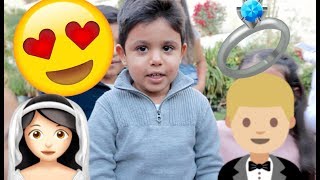 3 Year Old Boy Wants To Marry Reema [upl. by Auos]