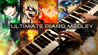 My Hero Academia  Ultimate Piano Medley OST Yuki Hayashi [upl. by Christine927]