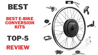 Top5 Best E Bike Conversion Kits 2024  Best Products Review [upl. by Cutlip]