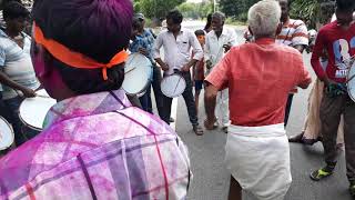 TEENMAAR DANCE AT GANESH NIMARJAN  2018 [upl. by Leiahtan833]